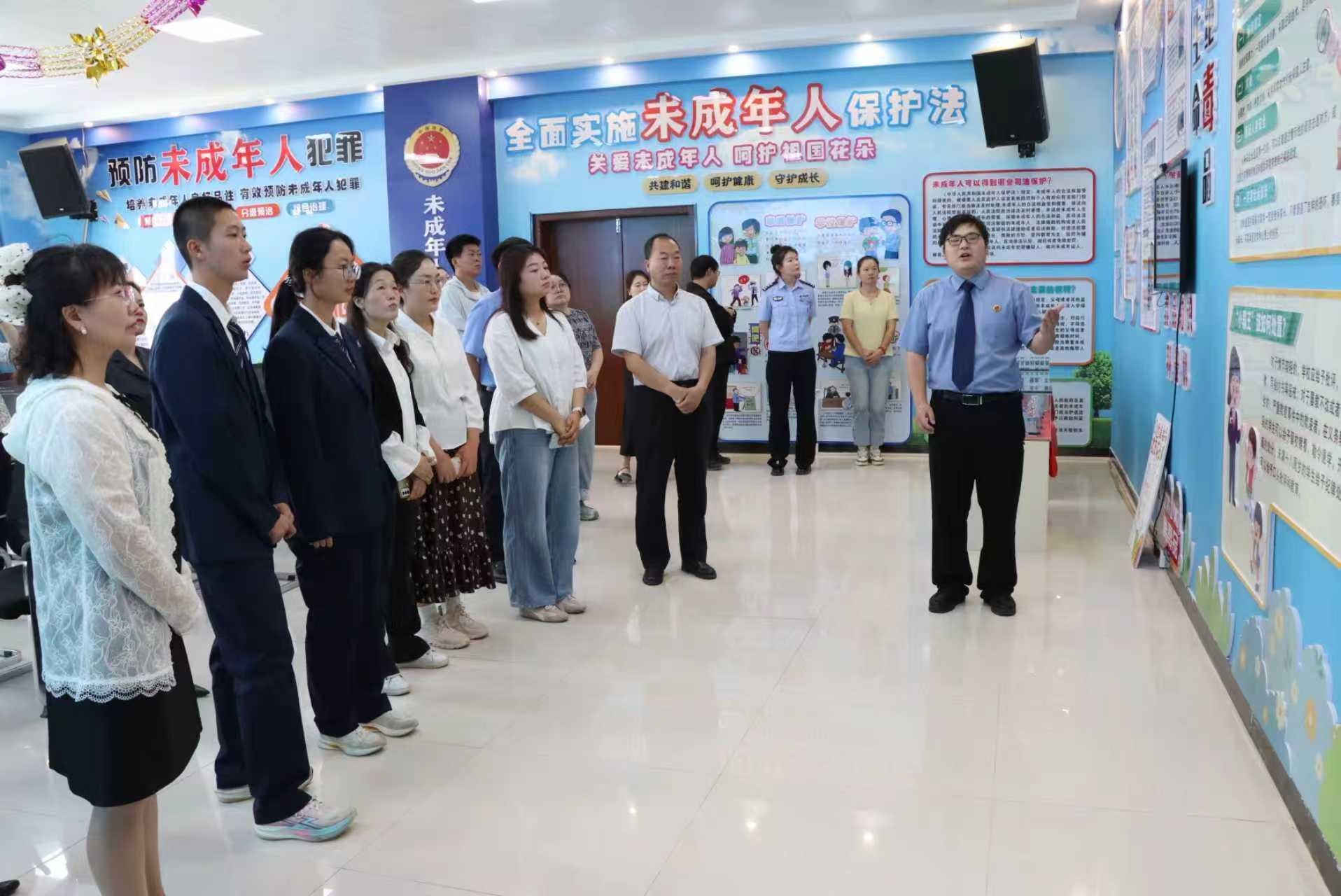 新疆兵團(tuán)第二師鐵門關(guān)市檢察院：“渠犁春曉”守護(hù)“少年的你”